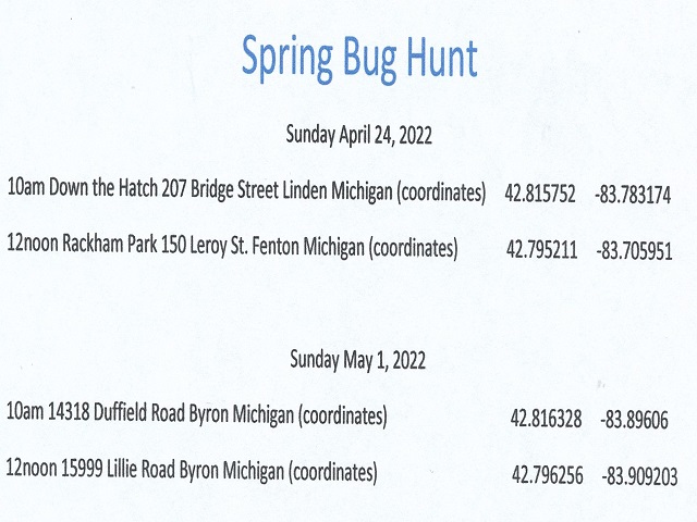 2022 Spring Bug Hunt