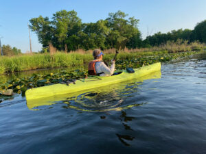 Paddling the Shiawassee River