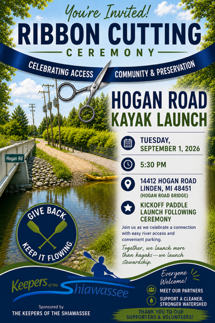 Hogan Rd Kayak Launch Ribbon Cutting